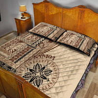 Samoa Siapo Motif Quilt Bed Set Classic Style LT7 - Polynesian Pride