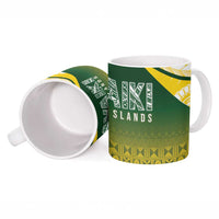 Cook Islands Rugby Ceramic Mug Kuki Avaiki - Polynesian Pride