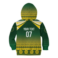 Cook Islands Rugby Custom Kid Hoodie Kuki Avaiki - Polynesian Pride