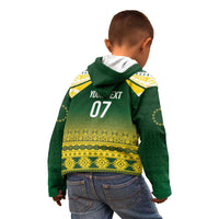 Cook Islands Rugby Custom Kid Hoodie Kuki Avaiki - Polynesian Pride