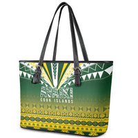 Cook Islands Rugby Leather Tote Bag Kuki Avaiki LT7 - Polynesian Pride