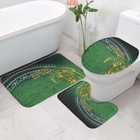 Cook Islands Rugby Kuki Avaiki Bathroom Set Tribal Turtle - Polynesian Pride