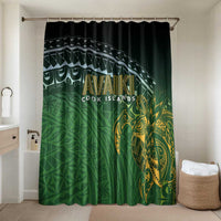 Cook Islands Rugby Kuki Avaiki Bathroom Set Tribal Turtle - Polynesian Pride
