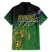 Cook Islands Rugby Kuki Avaiki Hawaiian Shirt Tribal Turtle - Polynesian Pride