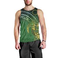 Cook Islands Rugby Kuki Avaiki Men Tank Top Tribal Turtle LT7 - Polynesian Pride