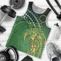 Cook Islands Rugby Kuki Avaiki Men Tank Top Tribal Turtle LT7 - Polynesian Pride