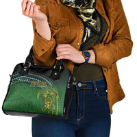 Cook Islands Rugby Kuki Avaiki Shoulder Handbag Tribal Turtle LT7 - Polynesian Pride