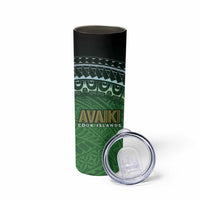 Cook Islands Rugby Kuki Avaiki Skinny Tumbler Tribal Turtle LT7 - Polynesian Pride