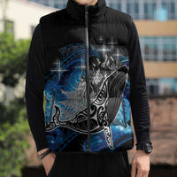 Maori Matariki Te Araroa Paikea Starry Sleeveless Puffer Jacket Tangaroa Whakatauki LT7 - Polynesian Pride