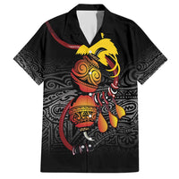 Personalized Papua New Guinea Milne Bay Hawaiian Shirt Bagi Necklace Mix Lime Pot Grunge