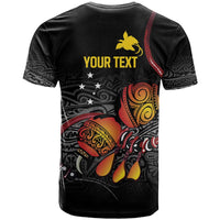 Personalized Papua New Guinea Milne Bay T Shirt Bagi Necklace Mix Lime Pot Grunge