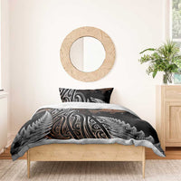 Aotearoa Maori - Australia Indigenous Bedding Set Koiri Whakairo Mix Aboriginal Art - Polynesian Pride