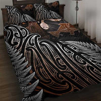 Aotearoa Maori - Australia Indigenous Quilt Bed Set Koiri Whakairo Mix Aboriginal Art - Polynesian Pride