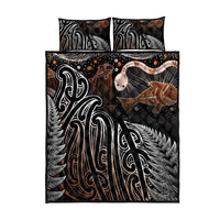 Aotearoa Maori - Australia Indigenous Quilt Bed Set Koiri Whakairo Mix Aboriginal Art - Polynesian Pride