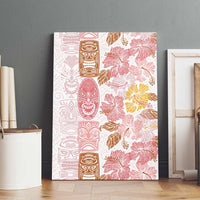Christmas Aloha Hawaii Tiki Canvas Wall Art Hibiscus Spring Colors - Polynesian Pride