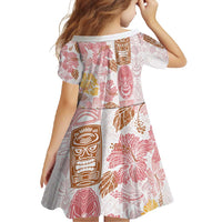 Christmas Aloha Hawaii Tiki Family Matching Summer Maxi Dress and Hawaiian Shirt Hibiscus Spring Colors - Polynesian Pride