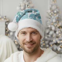 Christmas Aloha Hawaii Tiki Christmas Santa Hat Hibiscus Summer Colors - Polynesian Pride