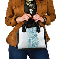 Christmas Aloha Hawaii Tiki Shoulder Handbag Hibiscus Summer Colors - Polynesian Pride
