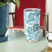 Christmas Aloha Hawaii Tiki Tumbler Cup Hibiscus Summer Colors - Polynesian Pride