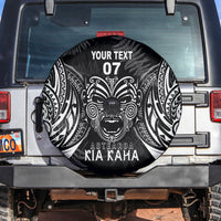 New Zealand Rugby Spare Tire Cover 2023 World Cup Aotearoa Create History LT7 - Polynesian Pride
