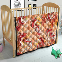 Orange Palaka Hawaii Aloha Quilt Koi Pond Mix Japanese Maple - Polynesian Pride