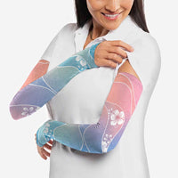 Aloha Hawaii Floral Tapa Arm Sleeves Patchwork Pastel Candy - Polynesian Pride