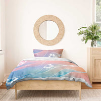 Aloha Hawaii Floral Tapa Bedding Set Patchwork Pastel Candy - Polynesian Pride