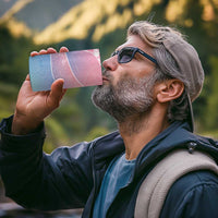 Aloha Hawaii Floral Tapa 4 in 1 Can Cooler Tumbler Patchwork Pastel Candy - Polynesian Pride