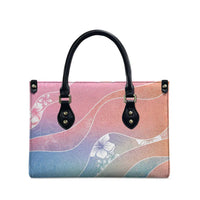 Aloha Hawaii Floral Tapa Leather Bag Patchwork Pastel Candy - Polynesian Pride