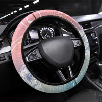 Aloha Hawaii Floral Tapa Steering Wheel Cover Patchwork Pastel Candy - Polynesian Pride