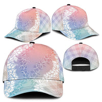 Hawaii Aloha Plumeria Lei Pastel Candy Palaka Classic Cap - Polynesian Pride
