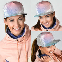 Hawaii Aloha Plumeria Lei Pastel Candy Palaka Mesh Trucker Cap - Polynesian Pride