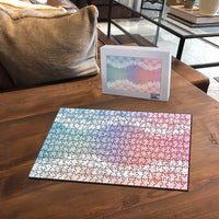 Hawaii Aloha Plumeria Lei Pastel Candy Palaka Puzzle - Polynesian Pride