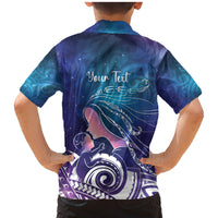 New Zealand Mother's Day Family Matching Mermaid Dress and Hawaiian Shirt Maori Hari Ra Mama LT7 - Polynesian Pride