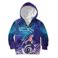 New Zealand Mother's Day Kid Hoodie Maori Hari Ra Mama