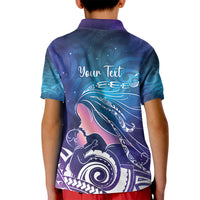 New Zealand Mother's Day Kid Polo Shirt Maori Hari Ra Mama