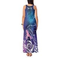 New Zealand Mother's Day Tank Maxi Dress Maori Hari Ra Mama LT7 - Polynesian Pride