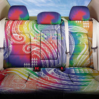Aloha Pride Rainbow Tie Dye Back Car Seat Cover Humpback Whale - Love is Love