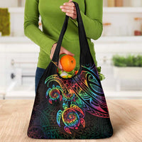 Hawaii Pride Grocery Bag Rainbow Swirls LT7 - Polynesian Pride