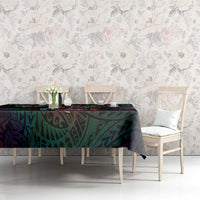 Hawaii Pride Tablecloth Rainbow Swirls LT7 - Polynesian Pride