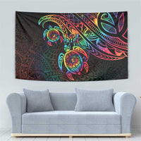 Hawaii Pride Tapestry Rainbow Swirls