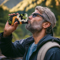 Aloha Festive Hawaii 4 in 1 Can Cooler Tumbler Mokihana - Maile and Ilima on Black - Polynesian Pride