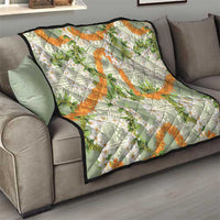 Aloha Festive Hawaii Quilt Mokihana - Maile Leis in Muted Summer - Polynesian Pride