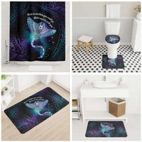 Polynesian Tala Manta Ray Bathroom Set Nowhere You Could Go That I Won't Be With You - Polynesian Pride