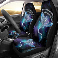 Polynesian Tala Manta Ray Car Seat Cover Nowhere You Could Go That I Won't Be With You - Polynesian Pride