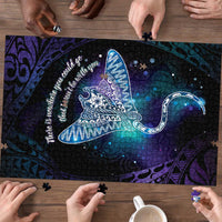 Polynesian Tala Manta Ray Puzzle Nowhere You Could Go That I Won't Be With You - Polynesian Pride