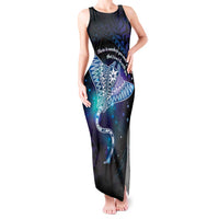 Polynesian Tala Manta Ray Tank Maxi Dress Nowhere You Could Go That I Won't Be With You - Polynesian Pride