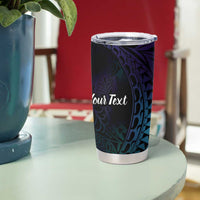 Polynesian Tala Manta Ray Tumbler Cup Nowhere You Could Go That I Won't Be With You - Polynesian Pride