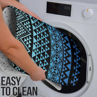 Maori Niho Taniwha Te Wheiao Bathroom Set Moana Blue - Polynesian Pride