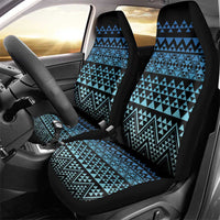 Maori Niho Taniwha Te Wheiao Car Seat Cover Moana Blue LT7 - Polynesian Pride